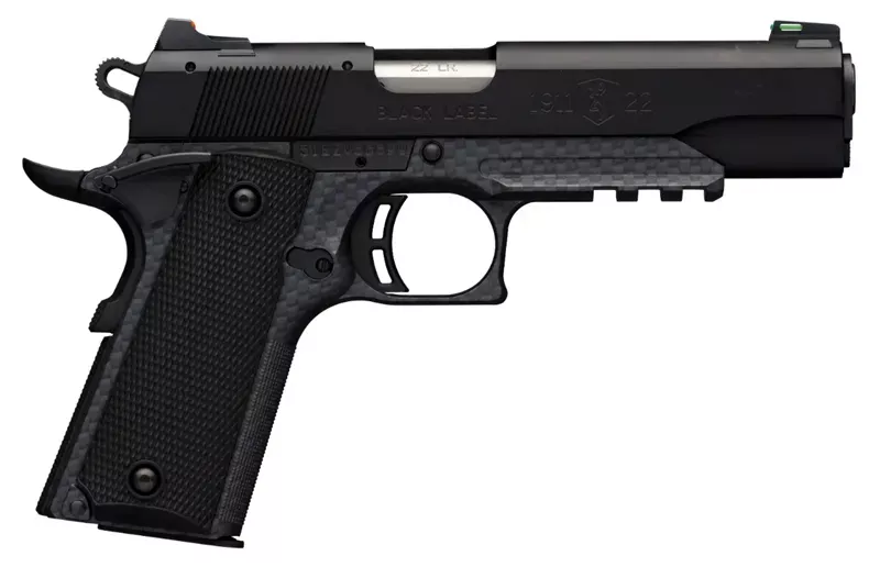 1911-22 Black Label Carbon Fiber with Rail - Hunt Gear Supply