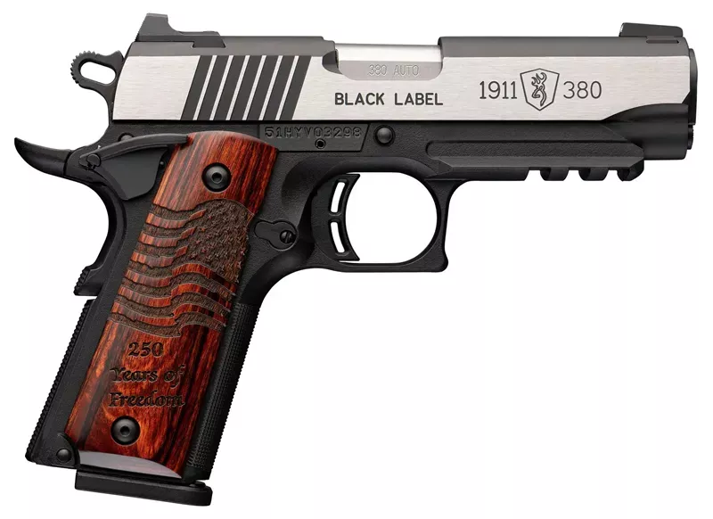 1911-380 Black Label Medallion 250 with Rail Compact - Hunt Gear Supply