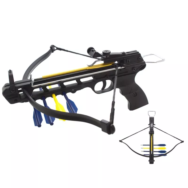 50 lbs Mini Metal Pistol Crossbow Handgun cross bows - Open Box - Hunt Gear Supply