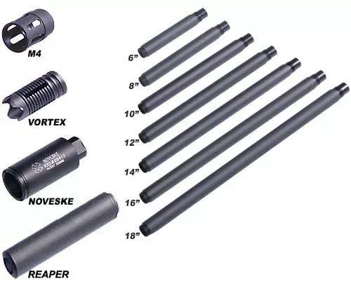 7/8-Inch Diameter 18-Inch Recon Rifled Barrel, A5 Threaded (22mm Muzzle Threads) - Hunt Gear Supply