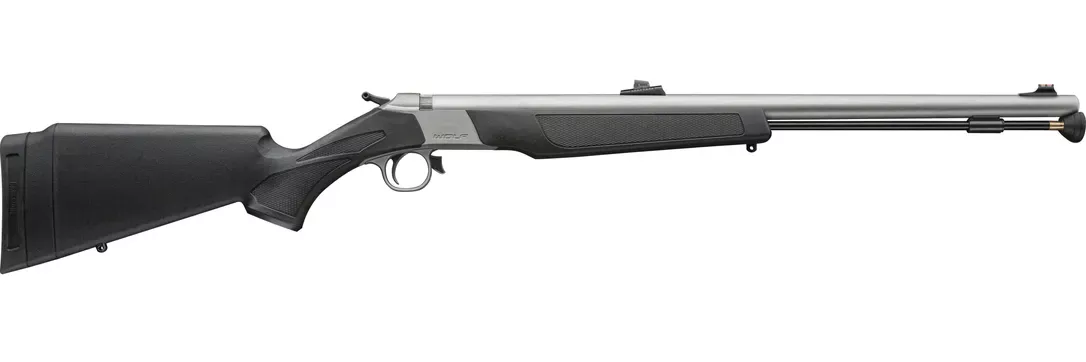 CVA Wolf™ V2 Muzzleloader - .50 Cal Black & Stainless - PR2117S - Hunt Gear Supply