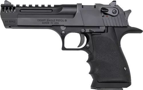 DESERT EAGLE L5 SERIES 44MAG - 5" BLACK W/MUZZLE BRAKE - Hudson Valley Arms