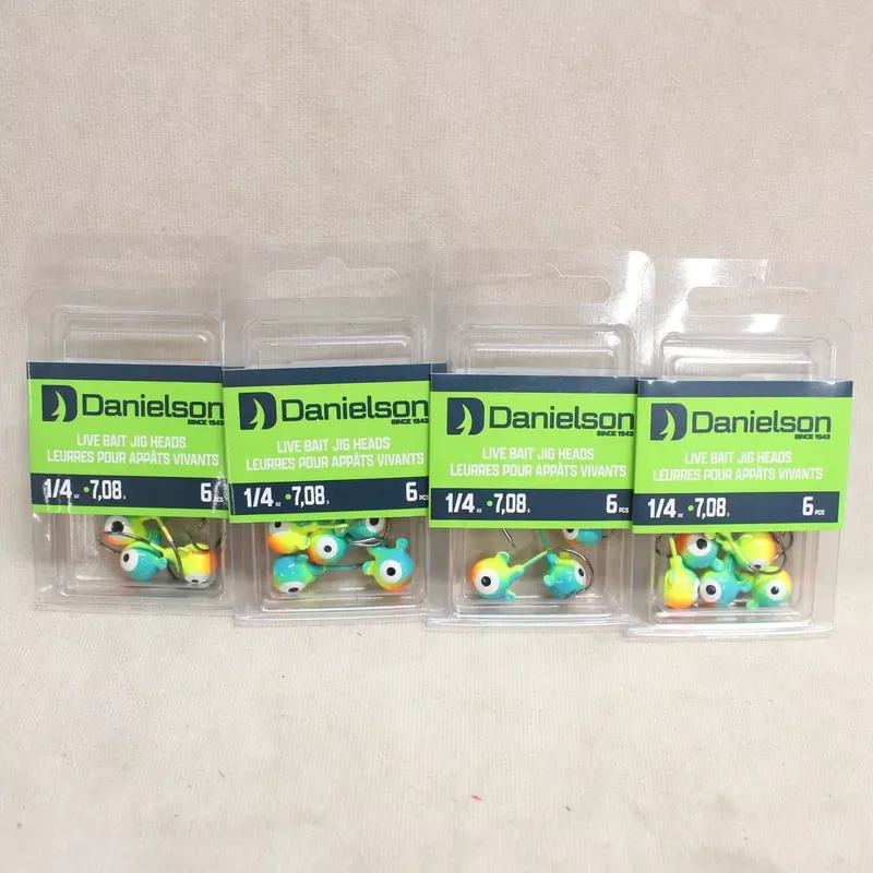 NEW 1/4oz Parrot Jig Head x24 #03096819 - Hunt Gear Supply