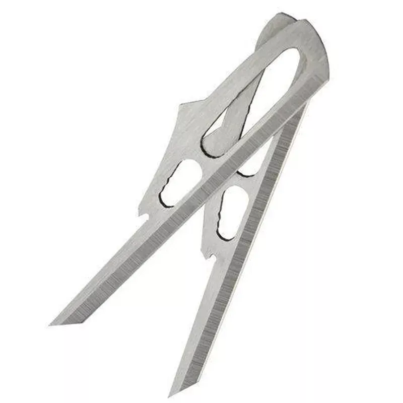 Rage Hypodermic Mechanical 2 Blade Broadhead Replacement Blades US Made - 3/Pack - Hunt Gear Supply