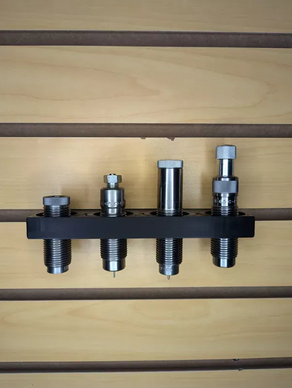 Reloading Die Set Mount - Slatwall | Reloading Holder Storage Rack - Hunt Gear Supply