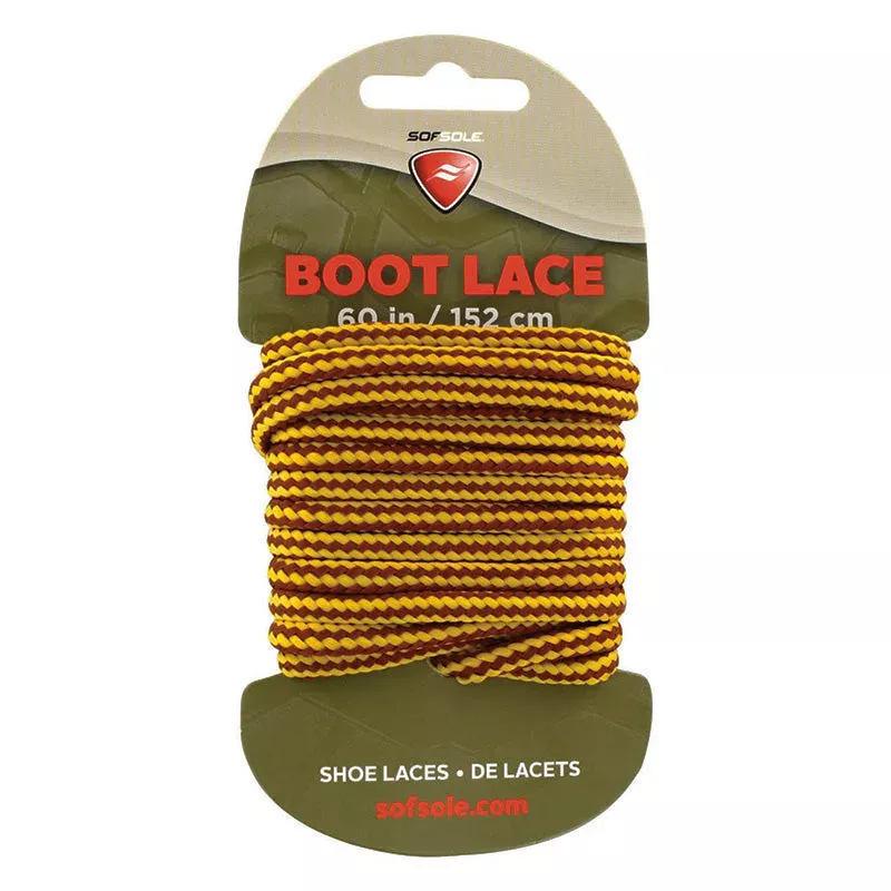 Round Boot Laces Waxed Gold/Brown 60 " - Hunt Gear Supply